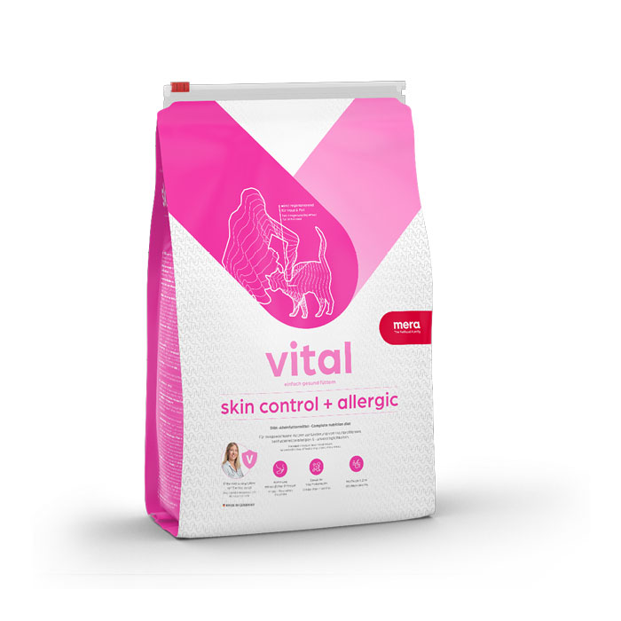 cat mera vital skin control allergic veterinärfoder