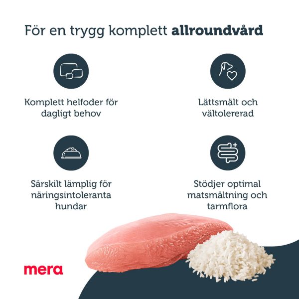 mera pure sensitive adult kalkon och ris