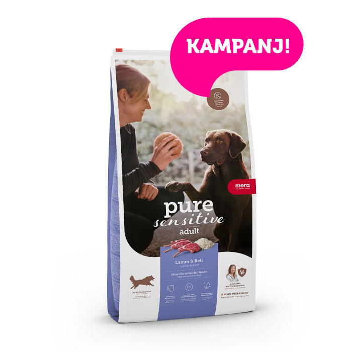 mera pure sensitive lamm och ris