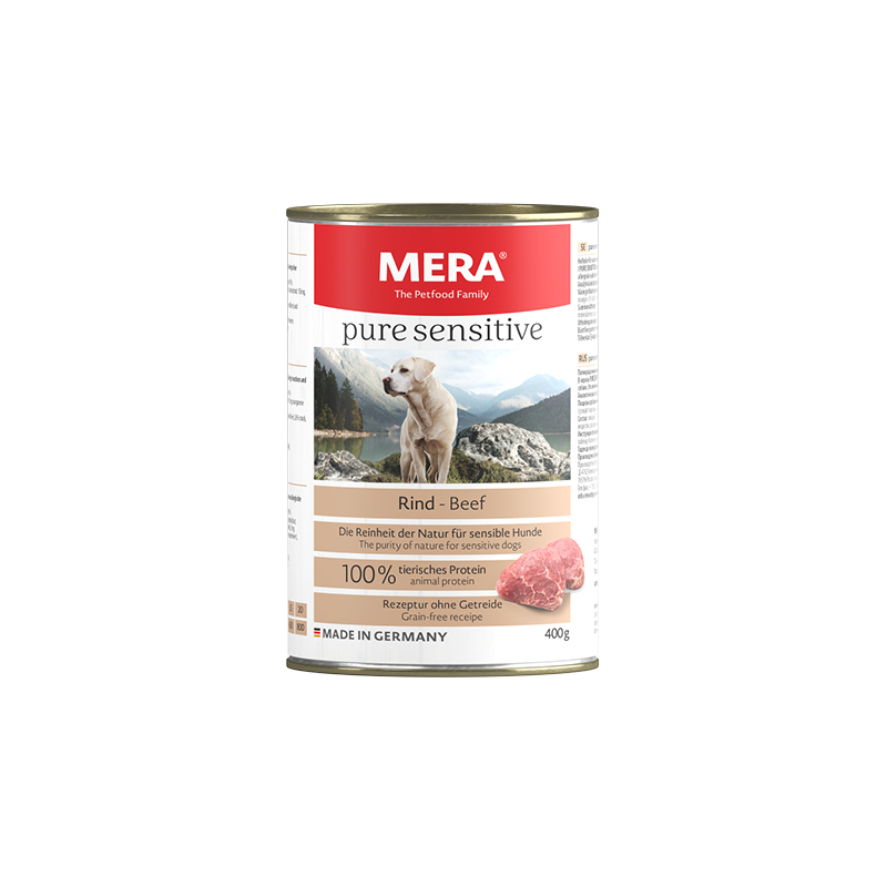 mera pure sensitive Våtfoder - Nötkött 6-pack