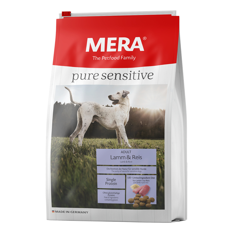 mera pure sensitive Lamm & ris, 12,5 kg