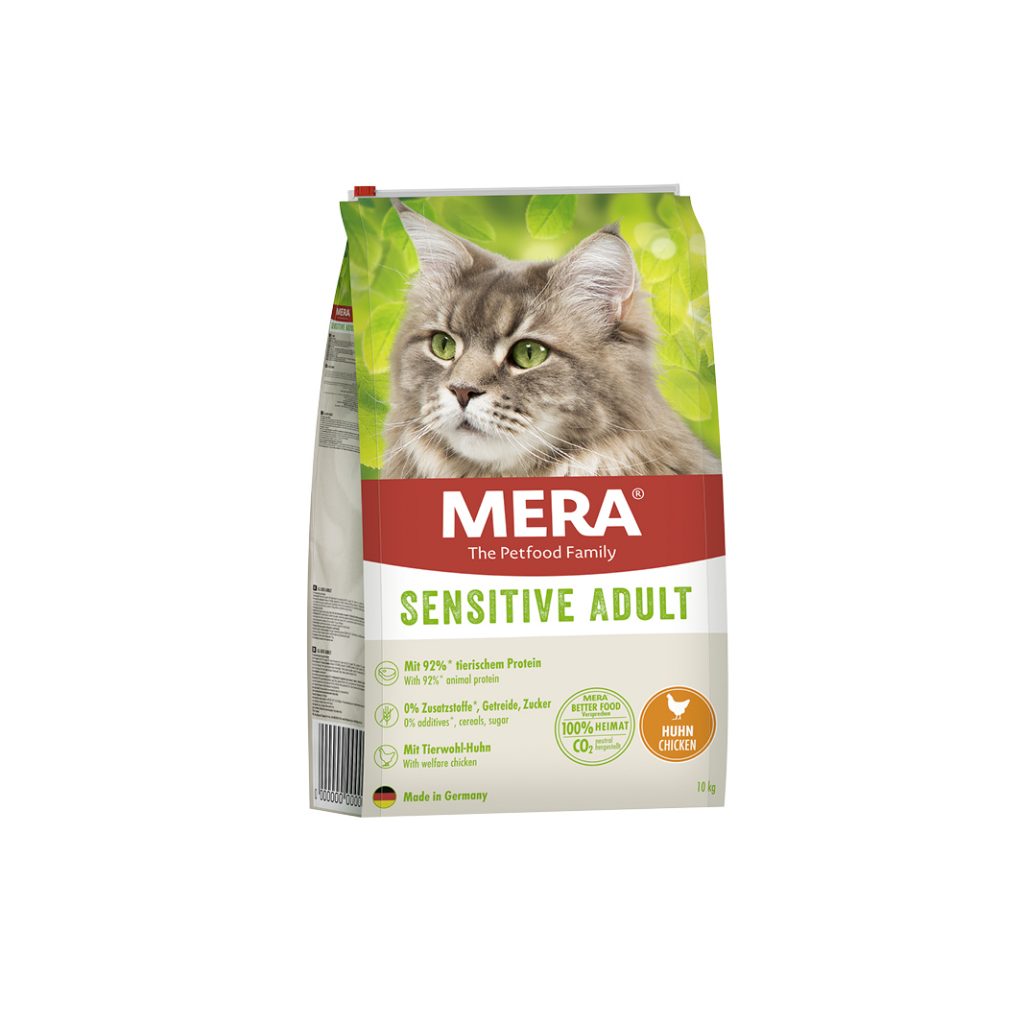 mera cats adult sensitive kyckling