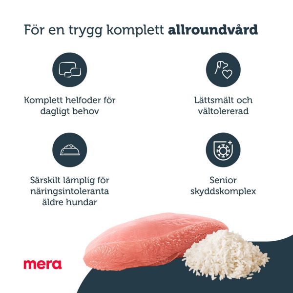 mera pure sensitive senior kalkon och ris8