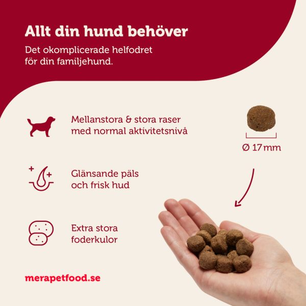 mera essential brocken hundfoder