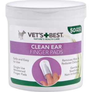 Vets Best Clean fingertuta till öronvård