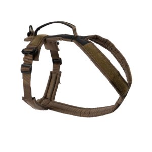 Non-stop tjänstehundssele med handtag