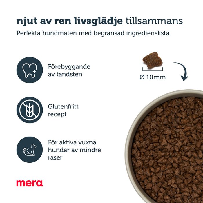 mera pure sensitive mini kalkon och ris