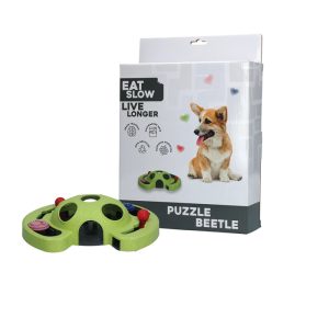 Eat Slow Live Longer Puzzle Beetle