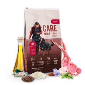 mera care with lamb and rice