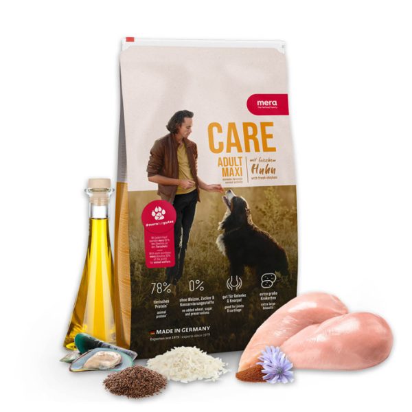 mera care maxi chicken med extra stora foderkulor
