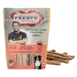 FRESCO chewing stick with Beef, hundtugg, hundben, dental stick