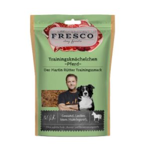 FRESCO training snacks horse, hundgodis med häst, allergihund
