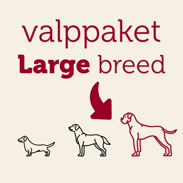 Valppaket large breed mera petfood valppaket