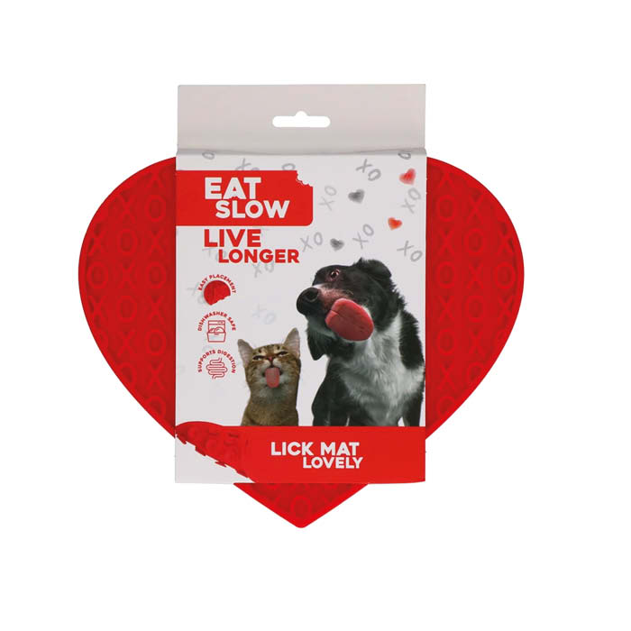 Ge all kärlek till din hund med XO-mönstrad slickmatta som du kan variera i all oändlighet.