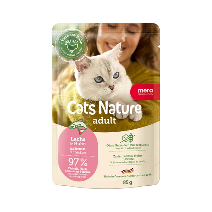 våtfoder katt med lax. blötmat med fisk. Kattmat med fisk