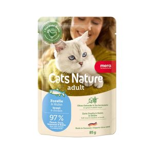 våtfoder katt med forell, våtfoder katt fisk, våtfoder med fisk och kyckling