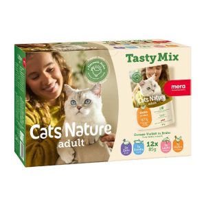 Multibox våtfoder katt, storpack våtfoder katt, storpack blötmat katt. mera cats nature multibox