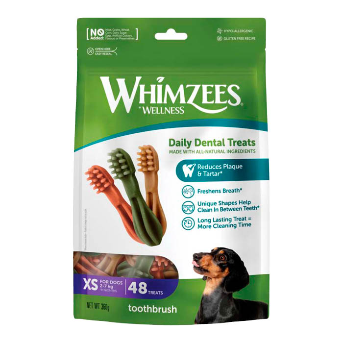Whimzees Toothbrush Star XS, 48-pack (360 g)